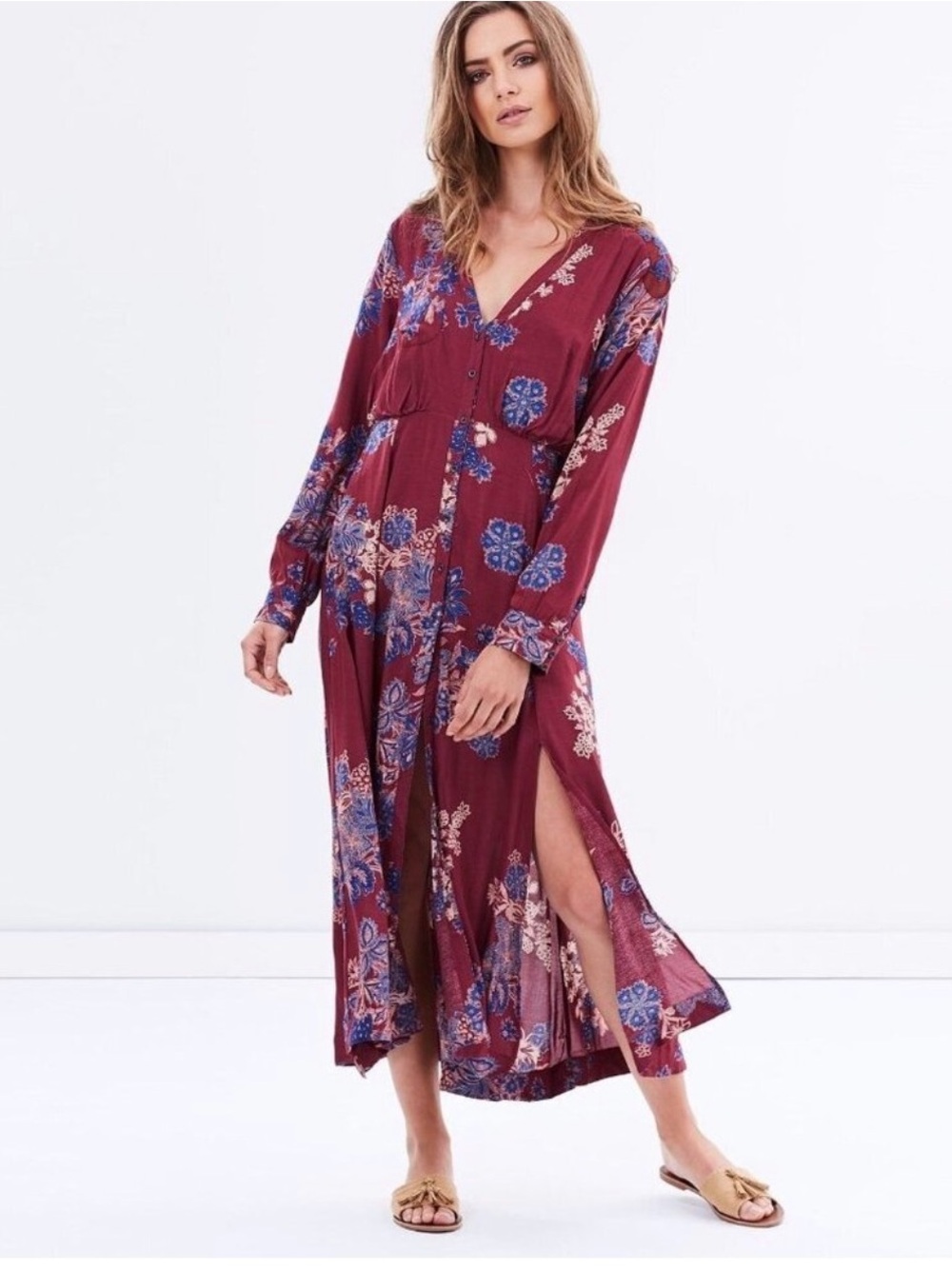 Free People Miranda Midi Dress